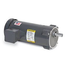 Baldor Electric GMP3348, 1/2 Hp, 208-230/460 Vac, 173 Rpm, 10:1, 164 Lb-in., 3320M-PSLH Frame, 3 Phase Input, AC Gearmotor