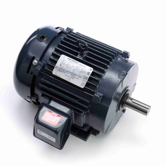 Marathon Electric GT1004, 1 1/2 Hp, 1800 Rpm, 145T FR, 230/460 Vac, 3 PH, TEFC, Rigid Base, General Purpose, EPAct Efficiency, 145TTTC6026.