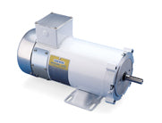 Leeson Electric 109296.00, 1/4 HP, 1800 RPM, S56C FR, 12 Vdc, TENV, Rigid C Base, Washdown Duty DC Motor.