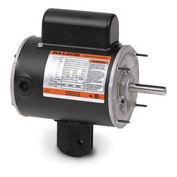 Baldor Electric YPC344A, 1/2 Hp, 1800 Rpm, 48YZ FR, 115 Vac, 1 PH, TEAO, Single Speed, Yoke/Pedestal Fan Motor