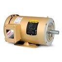 Baldor Electric CEM3546T-5, 1 Hp, 1800 Rpm, 143TC FR, 230/460 Vac, 3 PH, TEFC, C-Face with Base, General Purpose Motor