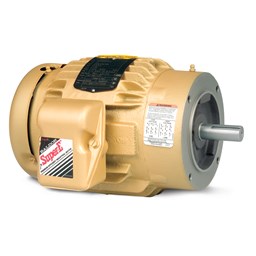Baldor Electric VEM3665T-5 5 Hp, 1800 Rpm, 184TC Frame, 575 Vac, 3 Phase Input, C-Face, TEFC, Footless, Premium Efficient Super-E  Motor