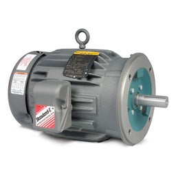 VM2394T, 15 Hp, 3600 Rpm, 254TC FR, 230/460 Vac, 3 PH, TEFC, C-Face Less Base, General Purpose Motor