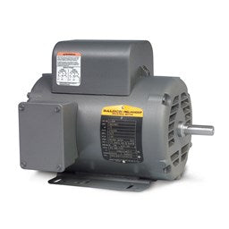Baldor Electric L1408T, 3 Hp, 1800 Rpm, 184T FR, 115/230 Vac, 1 PH, ODP, Foot Mounted, General Purpose Motor