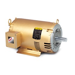 Baldor Electric CEM3157T, 2 Hp, 1800 Rpm, 230/460 Vac, 3 PH, 145TC FR, ODP, C-Face with Base, General Purpose Motor