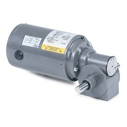 Baldor Electric GC24306 1/20 Hp, 82.7 Rpm, 2416C-BB Fr, 115 Vac, 20:1, 24 Lb-in., 1 Phase Input, Right Angle AC Gearmotor