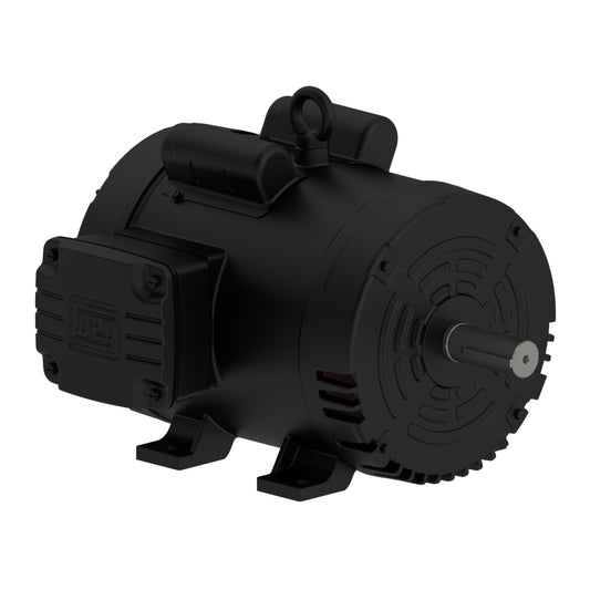 Weg Electric 00518OS1CCDOL184T, 5 Hp, 1800 Rpm, 184T Frame, 208/230 Vac, ODP, 3 PH, Foot-mounted, General.