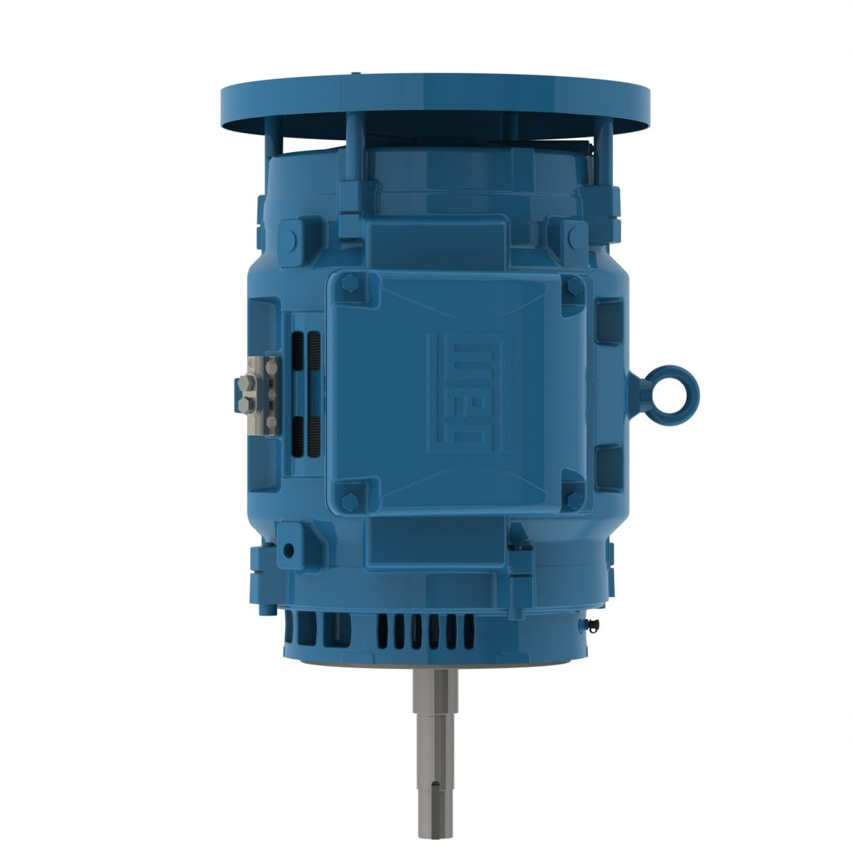 Weg Electric 06018OT3V364JPV-W40, 60 Hp, 1800 Rpm, 364/5JP Frame, 200/400 Vac, TEFC, 3 PH, Footless, W22 JP Pump NEMA Premium Efficiency.