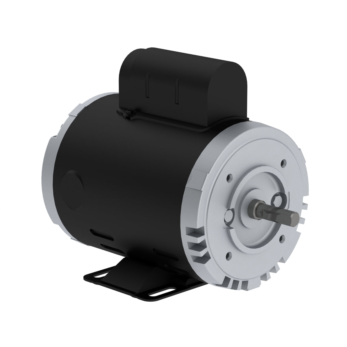 Weg Electric .1636OS1B48-S, 4/25 Hp, 48 Frame, 3600 RPM, 115/208-230 Vac, ODP, 1 PH, Foot-mounted, Rolled Steel.