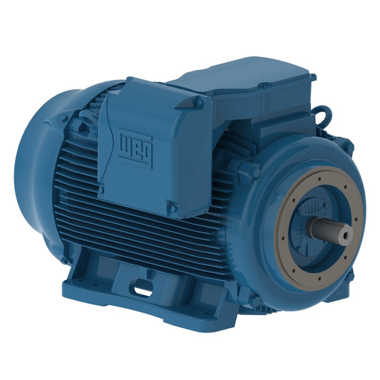 Weg Electric 25018ET3G447TSC-W22, 250 Hp, 447/9TSC Frame, 1800 RPM, 460 Vac, TEFC, 3 PH, Foot-mounted, W22 NEMA Premium Efficiency.