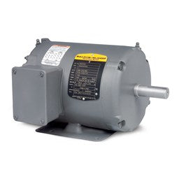 NM3554T, 1 1/2 Hp, 1800 Rpm, 145T FR, 230/460 Vac, 3 PH, TENV, Foot Mounted, General Purpose Motor.