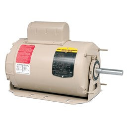 Baldor Electric CHC3525A, 1/2 Hp, 1200 Rpm, 56Z FR, 115/230 Vac, 1 PH, TEAO, Direct Drive Fan, Commercial Motor
