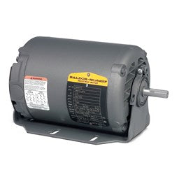 Baldor Electric ERM3157, 2 Hp, 1800 Rpm, 56H FR, 230/460 Vac, 3 PH, Resilient Base, Fan and Blower Motor