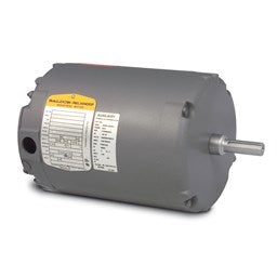 Baldor Electric M3539-TP 1/2 Hp, 1200 Rpm, 56Z Frame, 208/230/460 Vac, 3 Phase Input, TEFC, Totally Enclosed, Foot Mounted