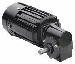 Bodine Electric 0487, 1/15 Hp, 57 Rpm, 30:1, 30 Lb-in, 34R4BFCI-3F, 115 Vac, Permanent Split Capacitor, Non-Synchronous, Class B (TEFC), Right Angle Gearmotor