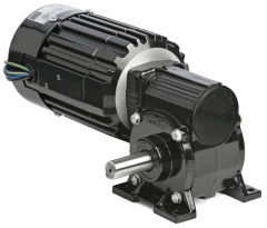 Bodine Electric 0514, 1/9 Hp, 113 Rpm, 15:1, 37 Lb-in., 34R6BFCI-5F, 115 Vac, Permanent Split Capacitor, Non-Synchronous, Class B (TEFC), Right Angle Gearmotor