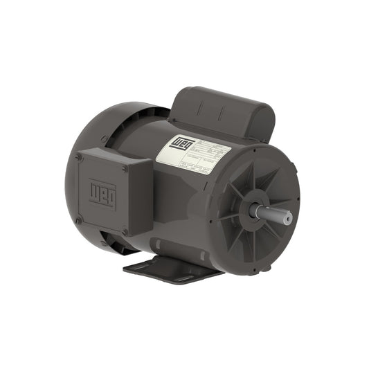 Weg Electric .5018ES1RCHO56, 1/2 Hp, 1800 Rpm, B56 FR, 115/230 Vac, 1 PH, TEFC, Foot-Mounted, General Purpose Motor