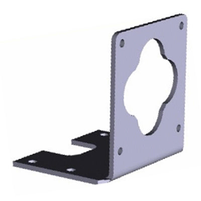 Bodine Electric 1970, L-Bracket Mounting Kit for metric type E/F gearmotors