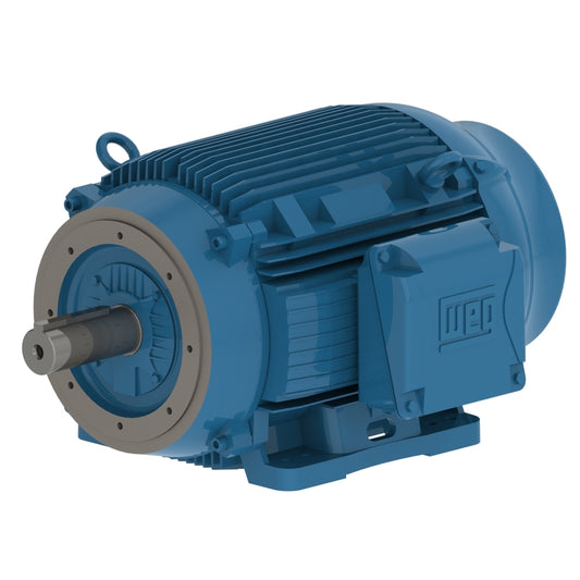 Weg Electric 12518ET3G444TSCF2-W2, 125 Hp, 444/5TSC Frame, 1800 RPM, 460 Vac, TEFC, 3 PH, Foot-mounted, W22 NEMA Premium Efficiency.
