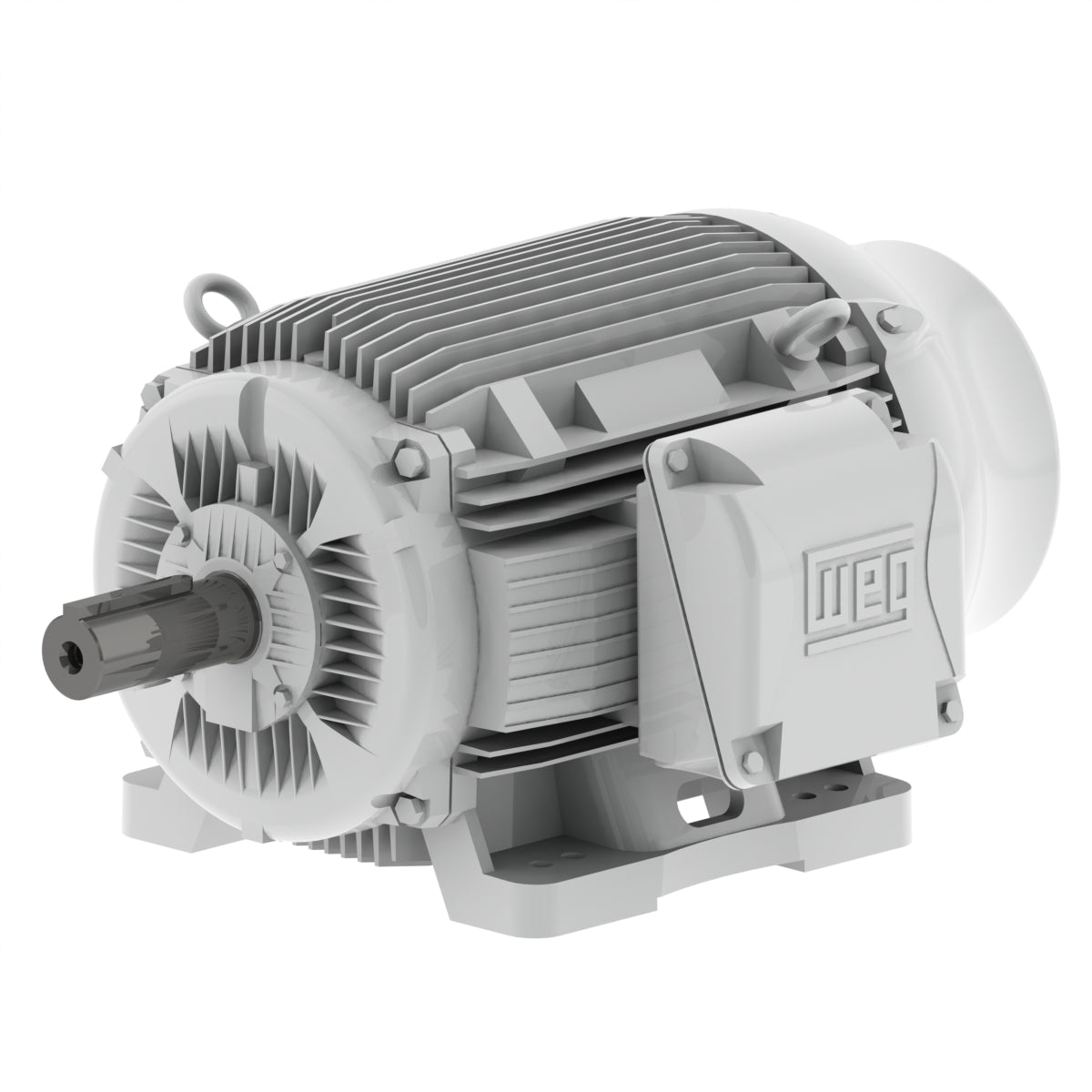 Weg Electric 04012ES3EOW365T-W22, 40 Hp, 1200 Rpm, 364/5T Frame, 208-230/460 Vac, TEFC, 3 PH, Foot-mounted, W22 Standard Efficiency.