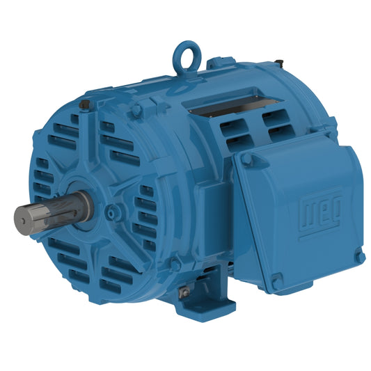 Weg Electric 10018OT3E404TF2-W40, 100 Hp, 404/5T Frame, 1800 RPM, 230/460//380 Vac, ODP, 3 PH, Foot-mounted, W40 NEMA Premium Efficiency.