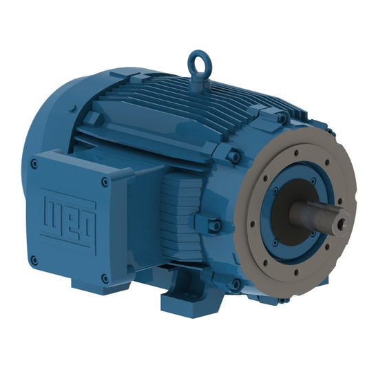 Weg Electric 10018XT3E405TC, 100 Hp, 404/5TC Frame, 1800 RPM, 230/460//380 Vac, TEFC, 3 PH, Foot-mounted, W21 Explosion-proof Motor NEMA Premium Efficiency.