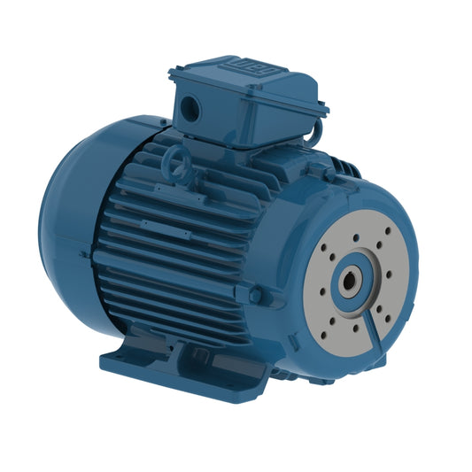 Weg Electric 01018EP3EHP215TYZ7F3, 10 HP, 215TYZ Frame, 1800 RPM, 208-230/460 Vac, TEFC, 3 PH, Foot-mounted, W22 High Efficiency.