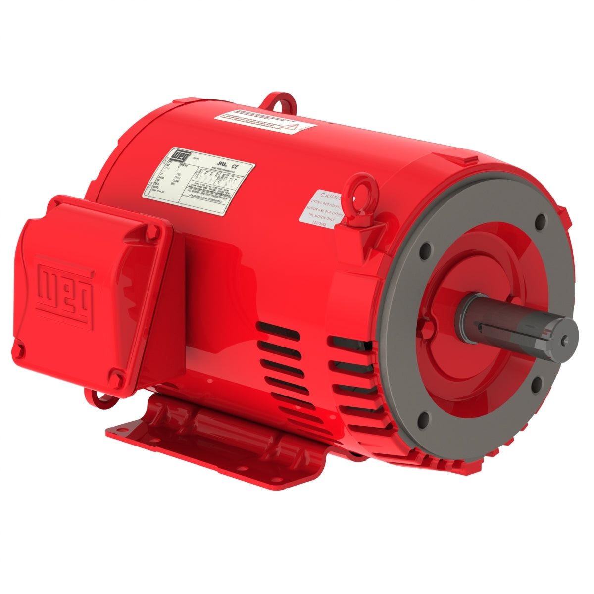 Weg Electric 02036OP3HFP254TC-S, 20 Hp, 3600 Rpm, 254/TC Frame, 575 Vac, ODP, 3 PH, Foot-mounted, Rolled Steel High Efficiency.