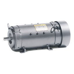 Baldor Electric D2525P 25 Hp, 1750/2300 Rpm, 328AT Fr, 150/300 Field, 240 Arm, TEFC, Rigid Base, Shunt Wound Motor