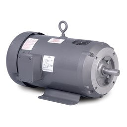 Baldor Electric CD7503 3 Hp, 1750 Rpm, 215C FR, 180 Vdc, TEFC, Shunt Wound, C-Face With Base, No Dual Mounting Holes