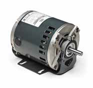 Marathon Electric 4731, 1/3 Hp, 1725 Rpm, 48Y FR, 115 Vac, Split PH, Dripproof, Open, PDQ Mounting, Furnace Blower, Auto Over Load, 5KH39QN9696X