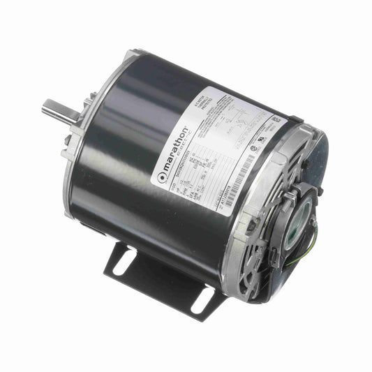 Marathon Electric 4776, 5KH39QN5539T, 1/3 Hp, 1800 Rpm, 56Z FR, 115 V, 1 PH, Dripproof, Resilient Base, Fan and Blower Motor