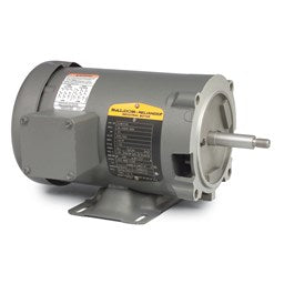 Baldor Electric CJM3158 3 Hp, 3600 Rpm, 56J FR, 208-230/460 Vac, 3 PH, ODP, Stainless Steel Threaded Shaft, Foot Mounted, Pump Motor