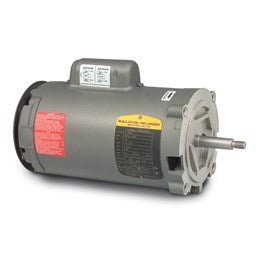 Baldor Electric JL1304A 1/2 Hp, 1800 Rpm, 56J Frame, 115/230 Vac, 1 Phase Input,  ODP, SS Threaded Shaft, Footless, Jet Pump Motor