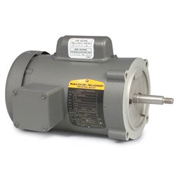 Baldor Electric JL3405A 1/2 Hp, 1800 Rpm, 56J Fr,115/230 Vac, 1 Ph,  TEFC, SS Threaded Shaft, Footless, Jet Pump Motor