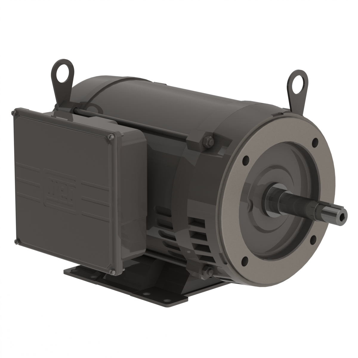Weg Electric 00736OS1C213JP, 7 1/2 Hp, 3600 Rpm, 213/5JP Frame, 208-230 Vac, TEFC, 3 PH, Foot-mounted, Closed Coupled Pump.