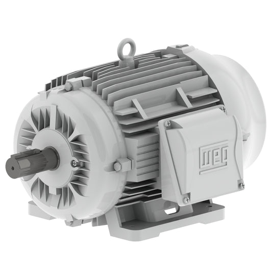 Weg Electric 00712ES3EOW254T-W22, 7 1/2 Hp, 1200 Rpm, 254/6T Frame, 208-230/460 Vac, TEFC, 3 PH, Foot-mounted, W22 Standard Efficiency