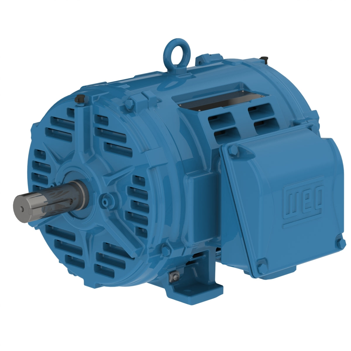 Weg Electric 02018OT3E256TF2, 20 Hp, 1800 Rpm, 254/6T Frame, 230/460//380 Vac, ODP, 3 PH, Foot-mounted, W40 NEMA Premium Efficiency.