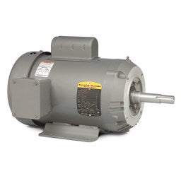 Baldor Electric JML3606T, 3 Hp, 3600 Rpm, 182JM FR, 115/230 Vac, 1 PH, ODP, Mechanical Seal, Close-Coupled Pump Motor