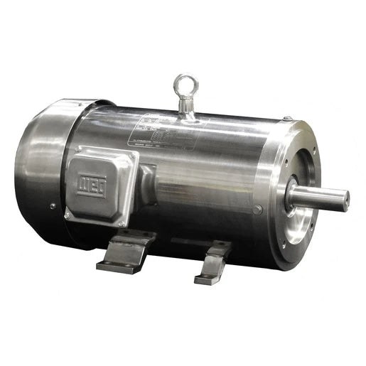 Weg Electric, 00718ET3HSS213TC, 7.5 HP, 213TC FR, 3Ph, 575 V, 60 Hz, 1800 RPM, TEFC, Foot-mounted, Shark NEMA Efficiency, 17727463