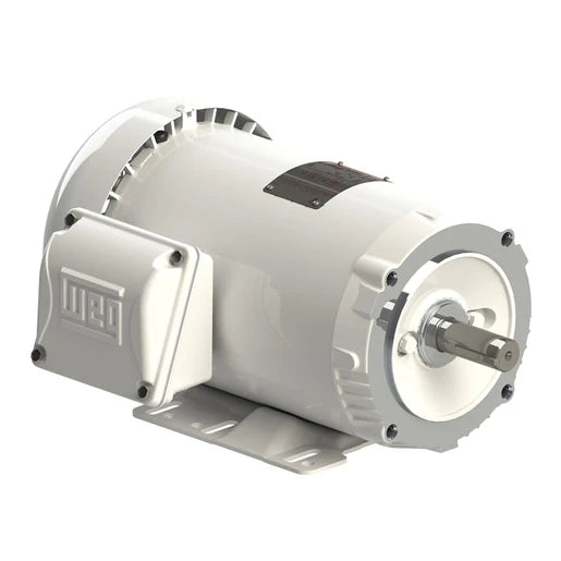 Weg Electric, 00118ET3EHW143JM-S, 1 HP, 143/5JM FR, 3Ph, 230/460//190-220/380-415 V, 60 Hz, 1800 RPM, TEFC, Foot-Mounted, ROLLED STEEL Efficiency, 18676161