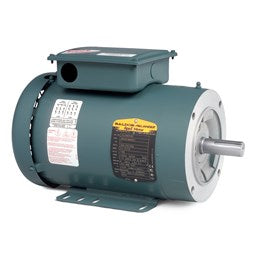 Baldor Electric CEUHM3558, 2 Hp, 1800 Rpm, 56C FR, 230/460 Vac, 3 PH, TEFC, C-Face with Base, Unit Handling Motor