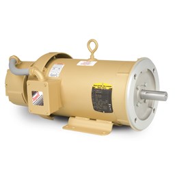Baldor  Electric CEBM3558T-D, 2 Hp, 1800 Rpm, 145TYC FR, 230/460 Vac, 3 Ph, TEFC, C-Face, Foot Mounted, Brake Motor.