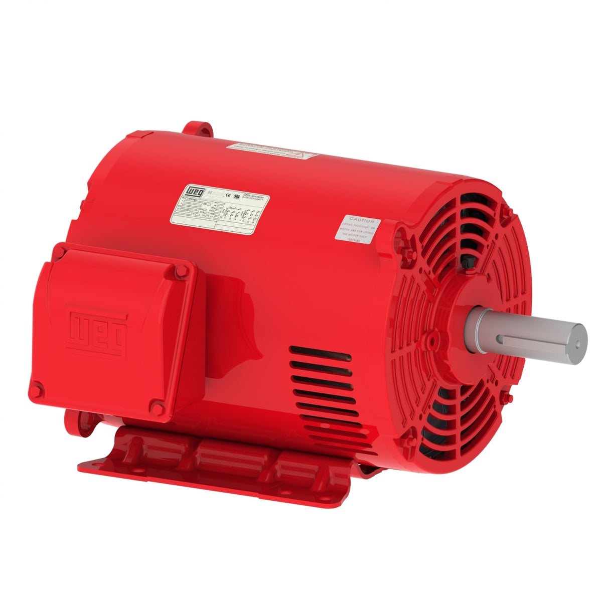Weg Electric 02036OP3EFP254T-S, 20 Hp, 3600 Rpm, 254/6T Frame, 230/460//190-220/380-415 Vac, ODP, 3 PH, Foot-mounted, Rolled Steel High Efficiency.