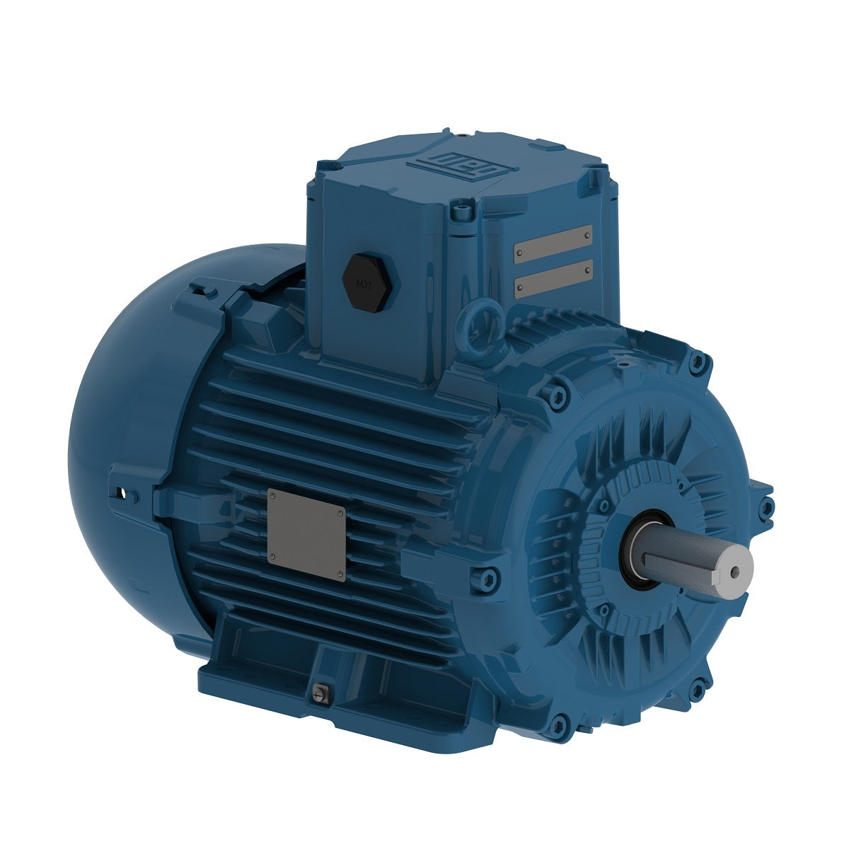 Weg Electric E0.7536XP3WAX90SF3-W, 1 Hp, 90S/L Frame, 3000 RPM, 220-240/380-415//460 Vac, TEFC, 3 PH, Foot-mounted, W22Xdb IE2.