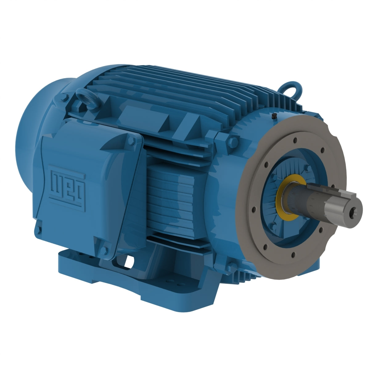 Weg Electric 06012ST3HIE404T-W22, 60 Hp, 1200 Rpm, 404/5T Frame, 575 Vac, TEFC, 3 PH, Foot-mounted, W22 IEEE 841 NEMA Premium Efficiency.
