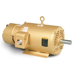 Baldor Electric EBM3218T-DI, 5 Hp, 1800 Rpm, 184TC FR, 230/460 Vac, 3 PH, TEFC And Open, C-Face, Footless