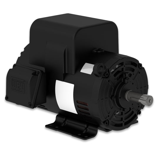 Weg Electric 00318OS1B184T-S, 3 Hp, 1800 Rpm, 182/4T Frame, 115/208-230 Vac, ODP, 3 PH, Foot-mounted, Rolled Steel.