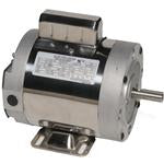 6439191250, 1/2 HP, 1800 RPM, 56C FR, TENV, 115/208-230 Vac, 1 PH, C Face w/Base, Boat Hoist Duty