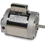 Leeson Electric 6439191261, 3/4 HP, 1800 RPM, 56C FR, TENV, 115/208-230 Vac, 1 PH, C Face Less Base, Boat Hoist Duty